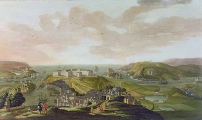 Plymouth by Hendrick Danckerts